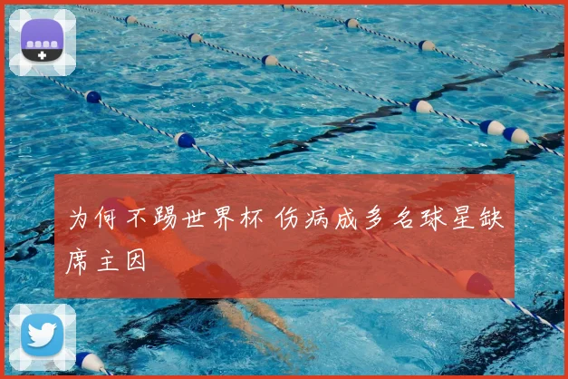 为何不踢世界杯 伤病成多名球星缺席主因